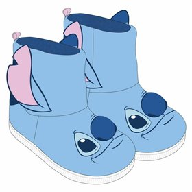 House Slippers Stitch Light Blue 28-29