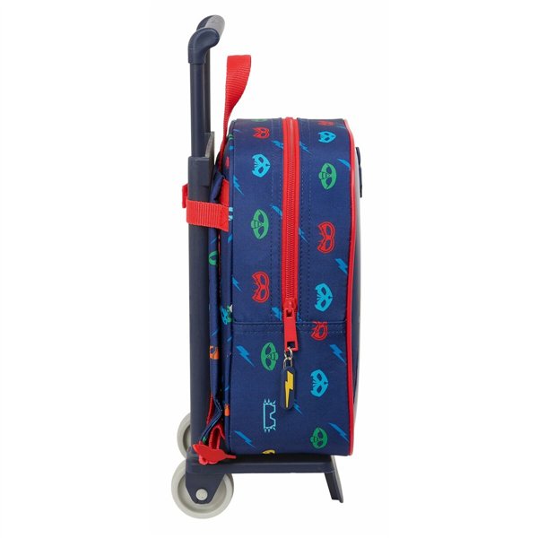 School Rucksack with Wheels PJ Masks Ready 22 x 27 x 10 cm