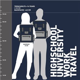 Casual Backpack Superman Black