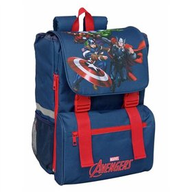 School Bag The Avengers Navy Blue 18,5 x 41 x 15 cm