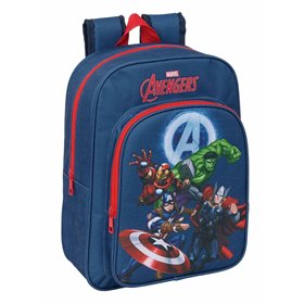 School Bag The Avengers Navy Blue 26 x 34 x 11 cm