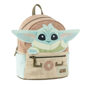 School Bag The Mandalorian Beige