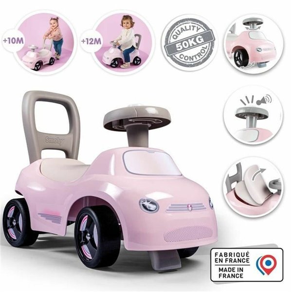 Ride-on toy Smoby Black Pink 2-in-1