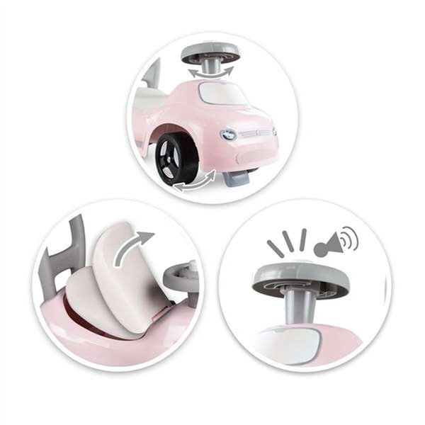 Ride-on toy Smoby Black Pink 2-in-1