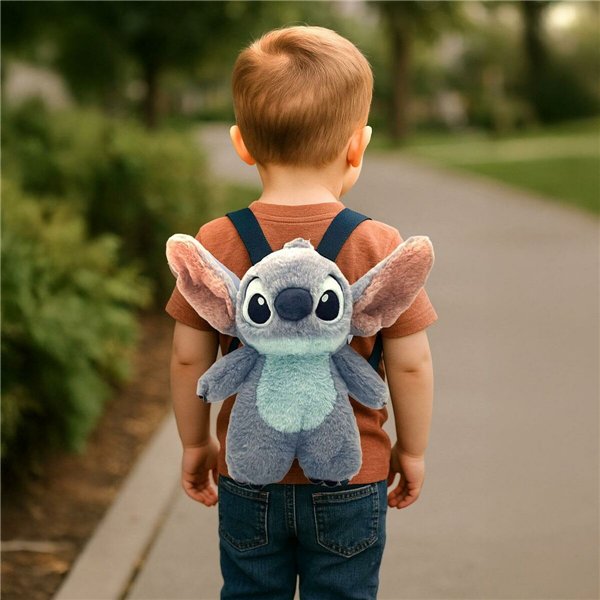 3D Child bag Stitch Blue