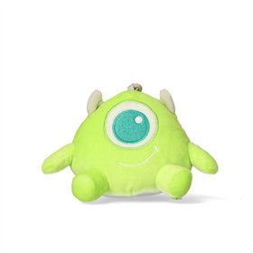Cuddly Toy Keyring Monsters, Inc. Green
