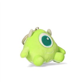 Cuddly Toy Keyring Monsters, Inc. Green