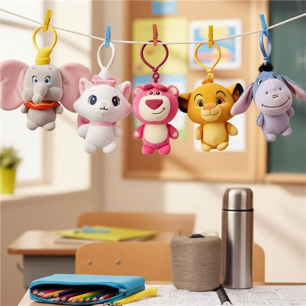 Cuddly Toy Keyring Disney