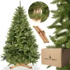 Artificial Christmas tree Premium Royal Trees, Caucasian fir, with wooden stand Springos CT0186 180 cm