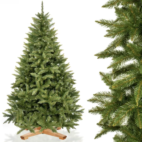 Artificial Christmas tree Premium Royal Trees, Caucasian fir, with wooden stand Springos CT0186 180 cm