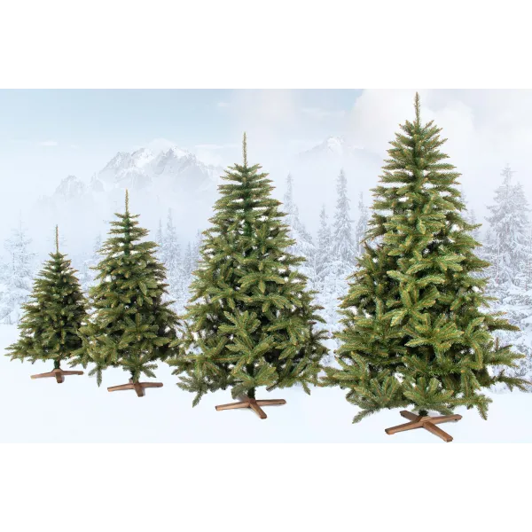 Artificial Christmas tree Premium Royal Trees, Caucasian fir, with wooden stand Springos CT0186 180 cm
