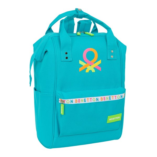 Casual Backpack Safta benetton 27 x 40 x 19 cm