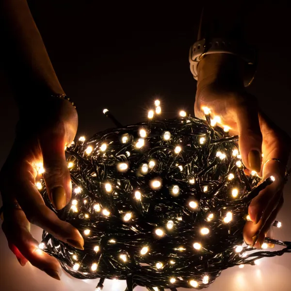 Christmas lights Springos 1500 CL1500 Led warm white 90m IP44