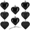 Christmas tree decoration set Springos CA1155, 8 pcs, 7 cm