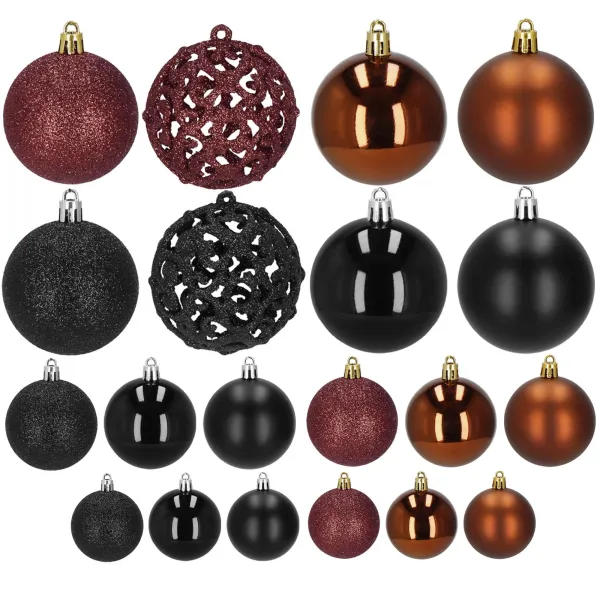 Christmas Tree Ornament Set Springos CA1165, 100 pcs