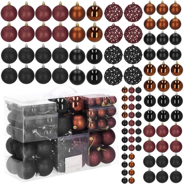 Christmas Tree Ornament Set Springos CA1165, 100 pcs
