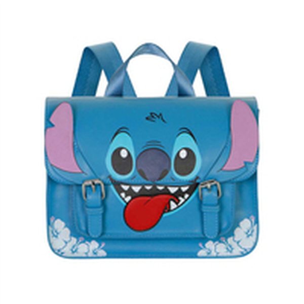 School Bag Lilo & Stitch Blue