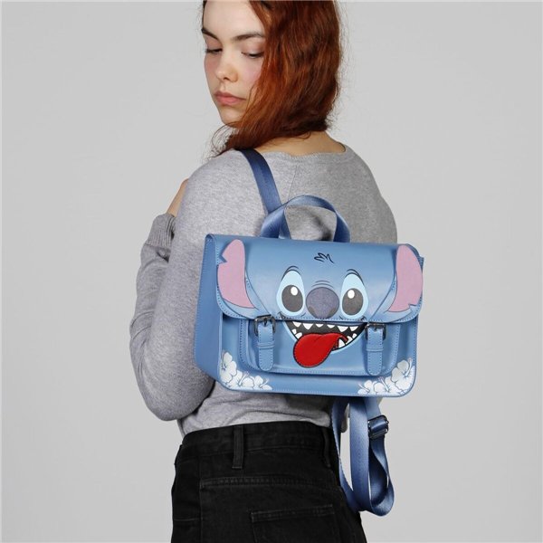 School Bag Lilo & Stitch Blue