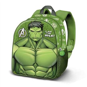 School Bag Hulk Green