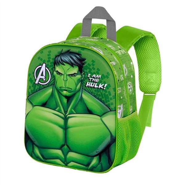 School Bag Hulk Green