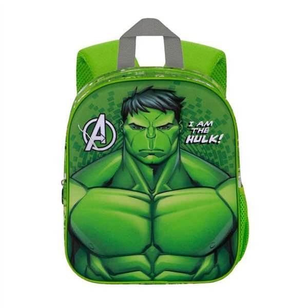 School Bag Hulk Green