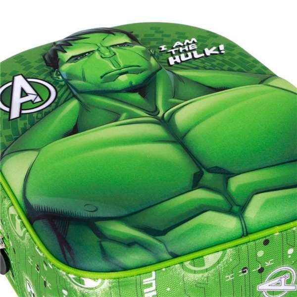 School Bag Hulk Green