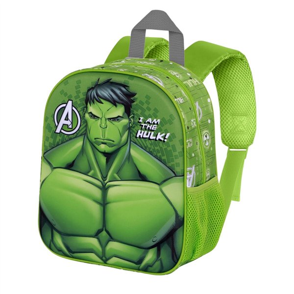 School Bag Hulk Green