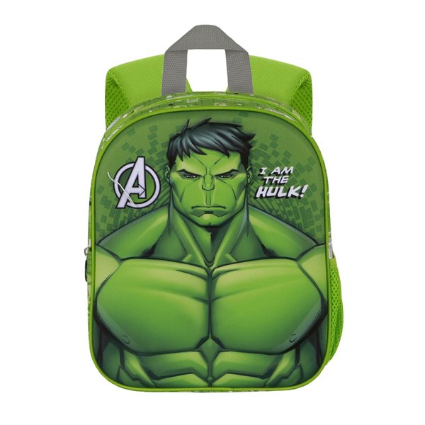 School Bag Hulk Green