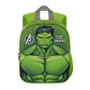 School Bag Hulk Green