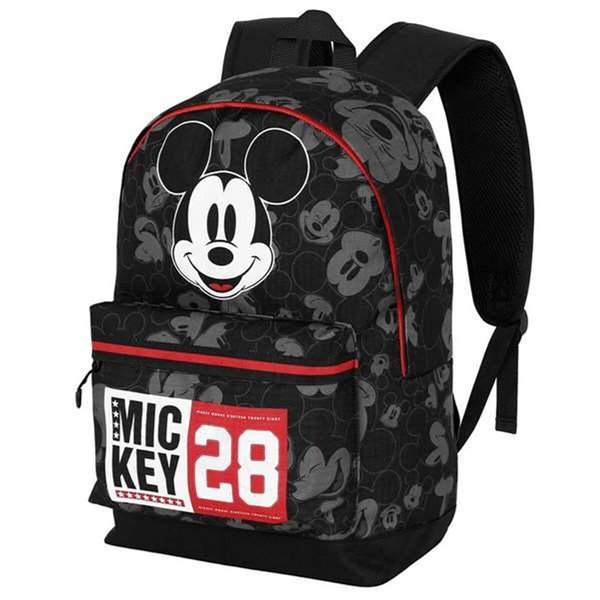 School Bag Mickey Mouse Black
