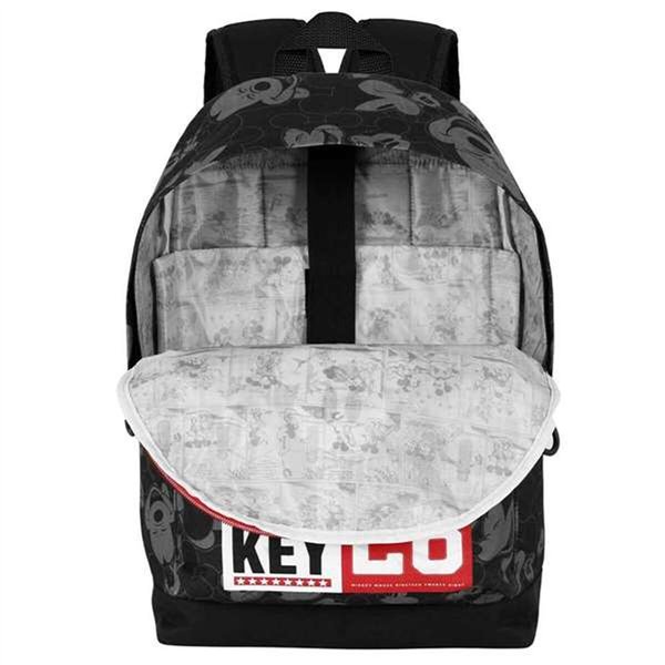 School Bag Mickey Mouse Black