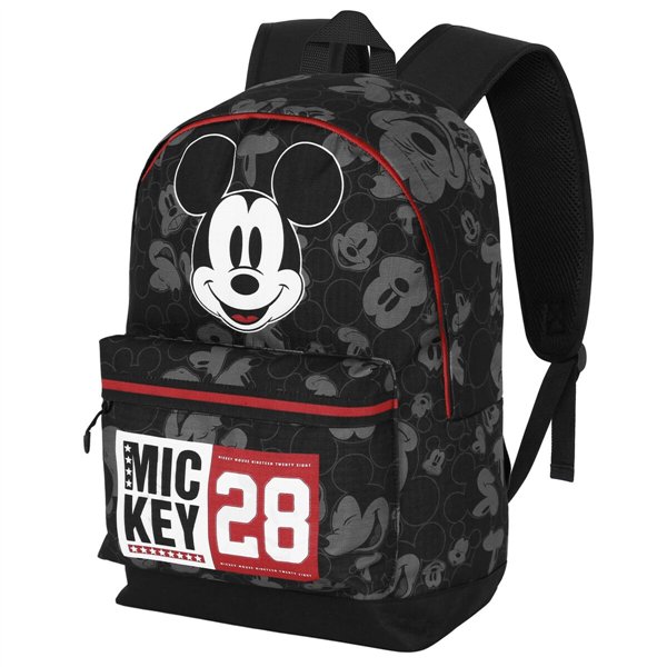 School Bag Mickey Mouse Black
