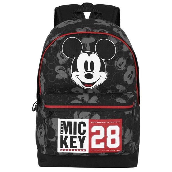 School Bag Mickey Mouse Black