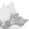 Artificial Bethlehem star Springos CA1235 white-silver