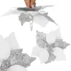 Artificial Bethlehem star Springos CA1235 white-silver