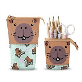 Holdall Oh My Pop! Capibara Brown