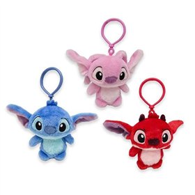 Cuddly Toy Keyring Stitch Red
