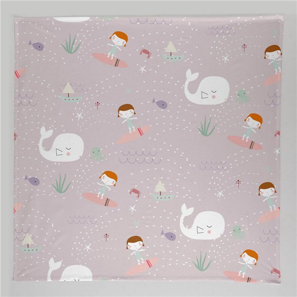 Muslin Haciendo el Indio Surf 120 x 120 cm