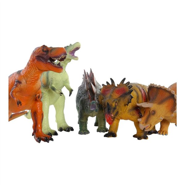 Dinosaur DKD Home Decor 6 Units 48 x 23 x 34,5 cm Soft
