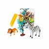 Animal figures DKD Home Decor PVC Aluminium (2 Units)