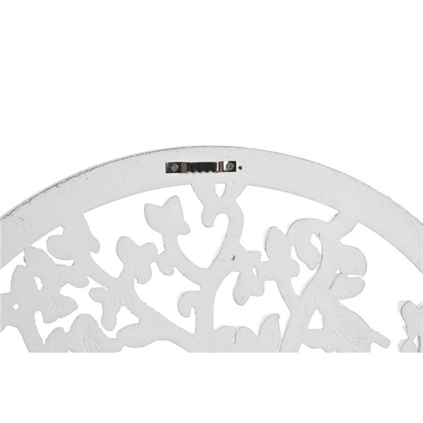 Wall Decoration DKD Home Decor White Golden Silver 40 x 1,5 x 40 cm