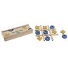Three-in-a-Row Game Home ESPRIT Tic Tac Toe 18 x 6 x 3 cm