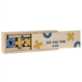Three-in-a-Row Game Home ESPRIT Tic Tac Toe 18 x 6 x 3 cm