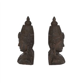 Bookend Home ESPRIT Resin Oriental 15 x 11 x 28 cm
