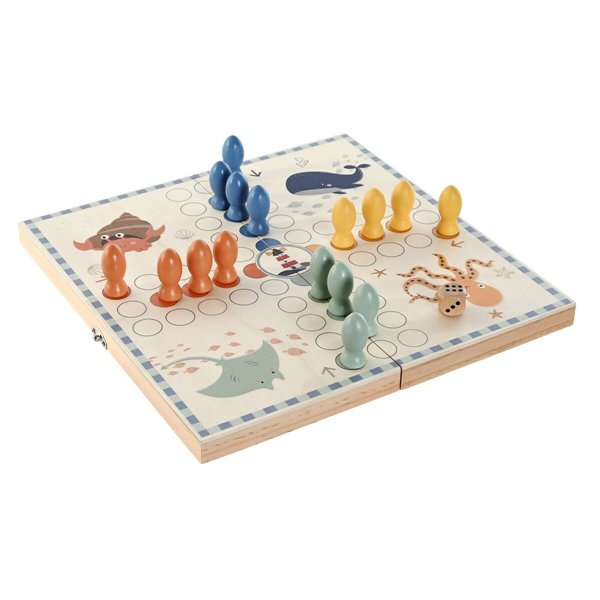 Parchis Home ESPRIT 26 x 13 x 3,3 cm