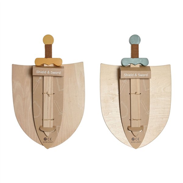 Toy Sword Home ESPRIT 28 x 0,5 x 33,5 cm (2 Units)