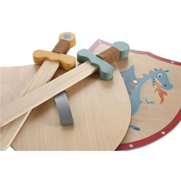 Toy Sword Home ESPRIT 28 x 0,5 x 33,5 cm (2 Units)