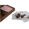 Card Games Home ESPRIT Maple Acacia 17,7 x 11,5 x 3,7 cm