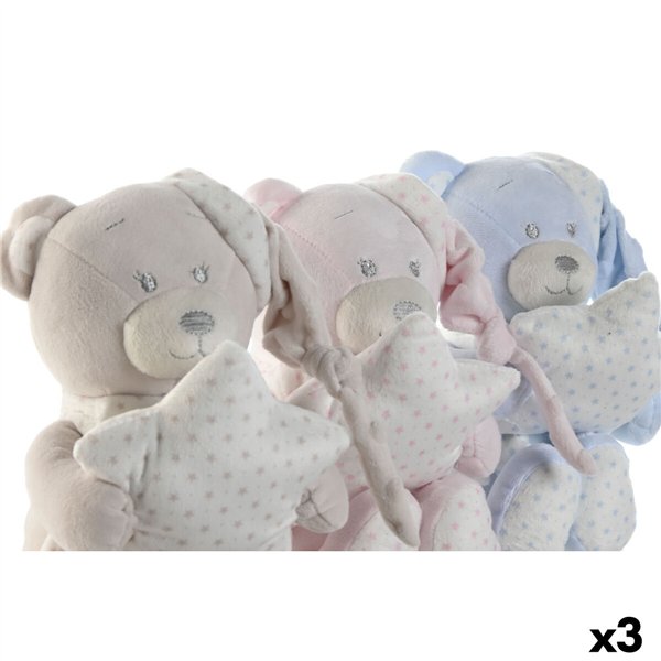 Gift Set for Babies Home ESPRIT Blue Beige Pink Polyester (3 Units)