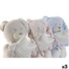 Gift Set for Babies Home ESPRIT Blue Beige Pink Polyester (3 Units)